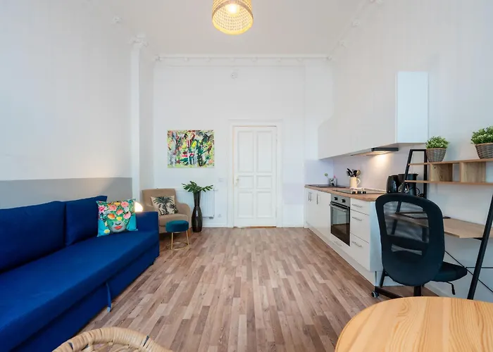 Modern, Flat With Workspace