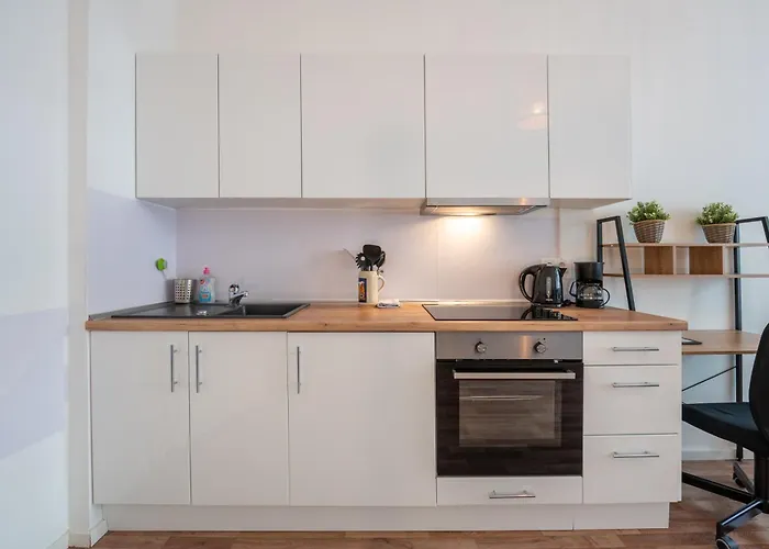 Modern, Flat With Workspace